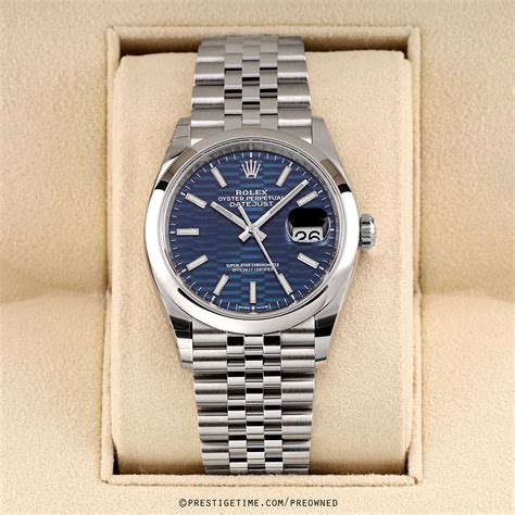 pre owned Rolex datejust 36mm